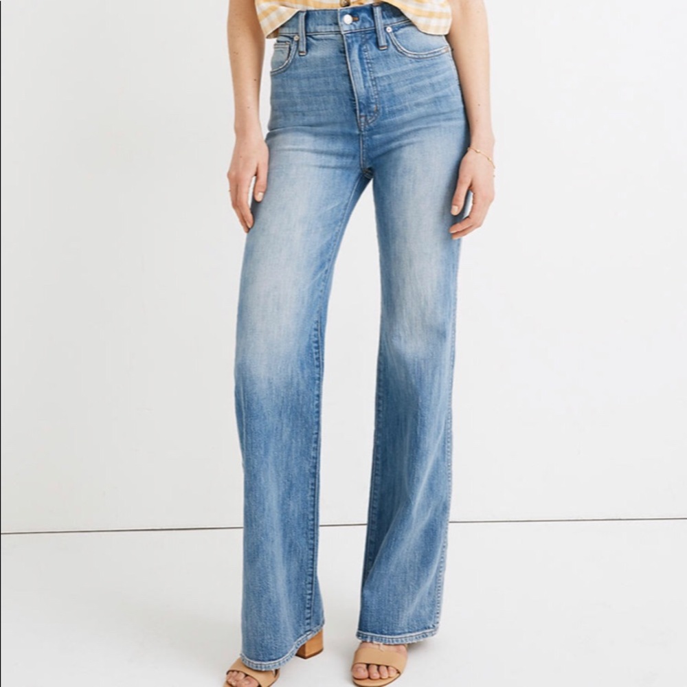 Madewell 11” High-Rise Flare Jeans